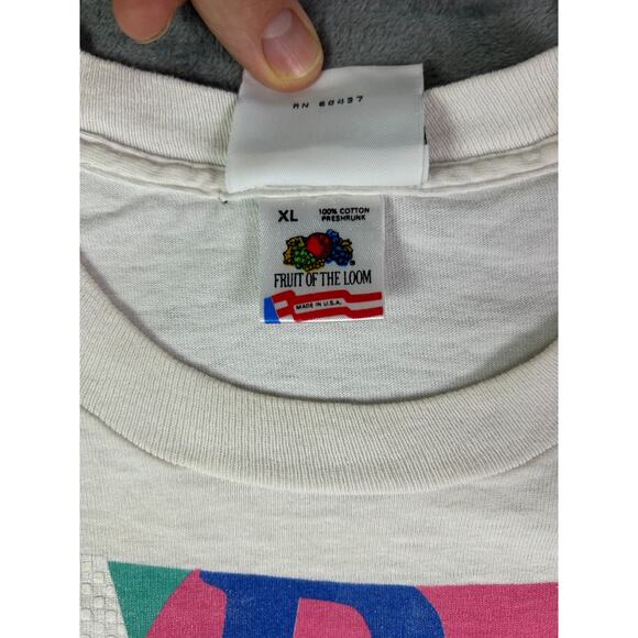 Vintage Paris University T-Shirt Size XL Collegiate Graphic Tee‎ 1980s - Picture 4 of 10